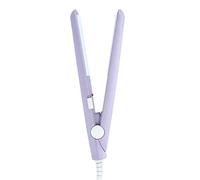 Piastra per Capelli e Bigodino 2 in 1 per Tutte le Acconciature, Piastra per Bigodini Mini Piastra per Capelli per Acconciature, Bigodino per Riscaldamento a Temperatura Costante a 190 ℃(Viola)