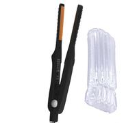 Piastra per Capelli E Bigodino 2 in 1 Piccolo Ferro Piatto Ceramica Piegatore pe