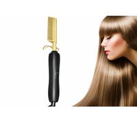 Piastra per capelli lisci pettine lisciante riscaldamento elettrico 48W