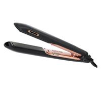 Panasonic EH-PHS9 Piastra Professionale per Capelli, Tecnologia Nanoe per Capelli Idratati, Brillanti e Setosi, 5 Livelli di Temperatura, Rivestimento in Ceramica, Autospegnimento, Nero/Oro Rosa