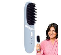 Piastra Per Capelli Pettine Raddrizzante Ricaricabile e Portatile