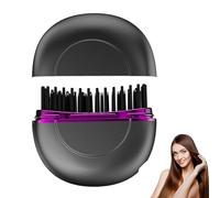 Piastra Per Capelli, Piastra Per Capelli Con Batteria Wireless Piastra Capelli E Barba Mini 1500mah 3 Livelli Impostazione Temperatura Porta Ricarica Tipo C Piastra Arricciare E Lisciare (Grigio)