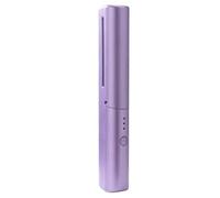 Piastra per capelli portatile - 2 in 1 Mini lisciante ricaricabile da viaggio, con 4 temperature regolabili, supporto per toilette amichevole per routine quotidiana di aspetto