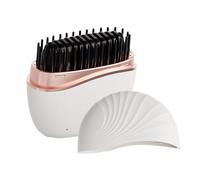 Piastra per Capelli Portatile 2 Temperature con Riscaldamento | Spazzola Per Capelli Elettrica Ricaricabile Portatile Da 2000 mAh Per Donne Viaggio Hotel Spostamenti Quotidiani Weekend