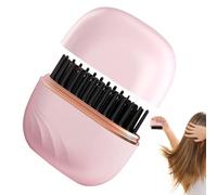 Piastra per capelli portatile | Bigodino antiscottatura da 25 W a riscaldamento rapido | Pettine riscaldante per piastra per capelli, per appuntamenti in viaggio su strada per pendolarismo