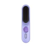 Piastra per capelli portatile, con riscaldamento rapido a 9 livelli, ricaricabile, per donne, per vacanze, viaggi su strada, pendolarismo, appuntamenti e uso quotidiano