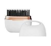 Piastra per capelli portatile, con tecnologia di riscaldamento rapido, 9x7 cm, pettine per lo styling ricaricabile, spazzola per capelli senza fili, setole anti-intoppo, per lisciatura, ritocchi