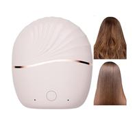 Piastra per capelli portatile - Dispositivo per styling rapido a 3 temperature, Spazzola lisciante ricaricabile da 2000 mAh | Dormitorio per le vacanze del fine settimana giornaliero per le donne che