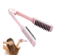 Piastra per capelli portatile Jubepk | Spazzola per acconciature | Piastra per capelli compatta | Spazzola per capelli senza fili, pettine per capelli riscaldato 23x4x2,5 cm/9,06x1,57x0,98 pollici per