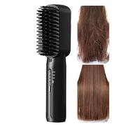 Piastra per capelli portatile - spazzola calda in ferro | Piastra per capelli da viaggio a batteria ricaricabile, senza fili, per capelli lisci e anti- Skuda