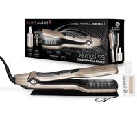 PIASTRA PER CAPELLI SAINT ALGUE Demeliss, Nero, Oro, Funzione vapore, display digitale, pettine removibile, Potenza 85 W, Temperatura max 230 °C, Si riscalda in 30 s