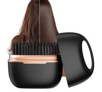 Piastra per capelli senza fili - Piastra per capelli senza fili | Anti-Frisottis Levigatura portatile Spazzola per capelli per la casa da viaggio