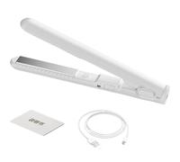 Piastra per capelli USB, bigodino per capelli cordless, ferro arricciacapelli da viaggio, ricaricabile USB, compatto e leggero, 17x2,2x2,2 cm/6.69x0.87x0.87 pollici per le donne che viaggiano a casa