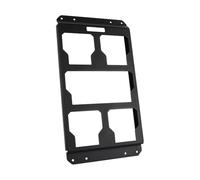 Piastra per cassetta degli attrezzi Piastra di montaggio in alluminio resistente in acciaio alluminio per cassette degli attrezzi Base di montaggio Scatole per attrezzi Installazione Montaggio a