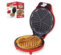 PIASTRA PER CIALDE WAFFLE WAFFEL MAKER 700 W GRIGLIA A CUORE WAFFRE WAFER WAFFEN