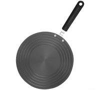 Piastra per diffusore di calore, multifunzionale per fornelli a gas, previene bruciature e bruciature sul fondo del vaso, antisbrinamento domestico (F)