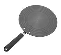 Piastra per Diffusore di Calore Piastra Adattatore per Induzione in Acciaio Inossidabile con Manico di Rimozione Pentole Anello per Cottura a Fuoco Lento Diffusore di Calore per (28 cm)