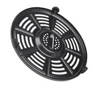 Piastra per friggitrice ad aria con manico compatibile con AF100 a AF161, vassoio antiaderente in acciaio con perforazioni per una consistenza croccante e umido all'interno