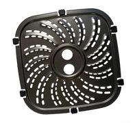 Piastra per friggitrice ad aria per PowerXL per modello Vortex Pro 8QT, progettata con linguette per un posizionamento corretto e una circolazione dell'aria efficiente (19,4 x 19,2 cm)