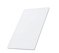 Piastra per fustellatura da 3 mm, tappetini da taglio per goffratura da 3 mm di spessore, tappetino per fustellatura, macchina da taglio, fustelle in plastica riutilizzabili, (25,5 cm) (19,5 cm)