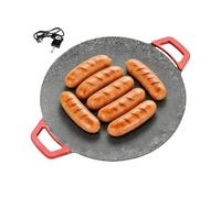 Piastra per Griddle Elettriche Per Cottura E Griglia, Friggitrice Elettrica Per Cucinare, Riscaldamento Unico Piastra Interna Ed Esterna, Cucina Ristorante Casa Picnic Barbecue E