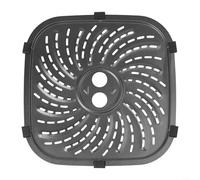 Piastra per griglia ad aria compressa per PowerXL per Vortex Pro Air Fryer Plus, rivestimento antiaderente in acciaio al carbonio con manico con 6 piedini in gomma di ricambio per friggitrice ad aria