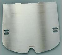 Piastra per griglia/Plancha in acciaio inox V2A 1.4301, griglia di ricambio adatta per barbecue WEBER TRAVELER + TRAVELER STEALTH EDITION/Super Premium Deluxe Version/brachiale 5-5,2 mm di spessore