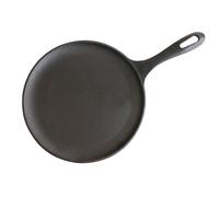 Piastra per Grigliare Ghisa Induzione Comal per Pizza 26cm, Fuoco Barbecue Forno