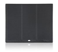 Piastra per grigliare in ghisa BBQ-Toro | 48 x 39,5 cm | piastra reversibile, utilizzabile su ambedue le parti | rettangolare, universale e solida