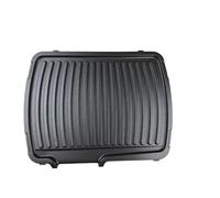 Piastra per grill Tefal compatibile con Supergrill Timer 700 e UltraCompact 600 Comfort, antiaderente, colore: Nero