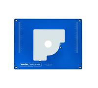 piastra per inserti Sauter ELP2.0-MINI con piastre riduttrici small blue