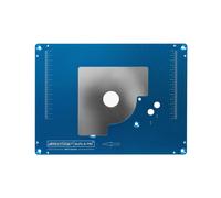 piastra per inserti Sauter ELP2.0-TRI con piastre di riduzione small blue