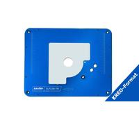 piastra per inserti sauter ELP2.0K per Triton small blue