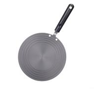 Piastra per la conduzione del calore della cucina, in alluminio, per scongelare gli alimenti, con manico per scongelamento rapido, diametro 24 cm, 28 cm, tappetino protettivo per cottura (28 cm (3 mm)