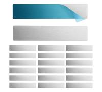 Piastra per Magneti - Piastre Metalliche Montaggio Magnetico 20 Pezzi di Forte Adesione Multiuso, Piastra di Montaggio in Acciaio, per Finestre, Armadi o Progetti di Cucina