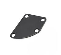 Piastra Per Manico Per Chitarra Elettrica Piastra Per Giunzione Del Collo Asimmetrica Semitonda Con Spalla Mancante Curva(Black)