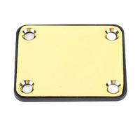 Piastra per Manico per Chitarra, Piastra per Manico in Metallo per Chitarra Elettrica Che Aumenta la stabilità per la Manutenzione (Oro)