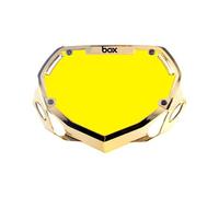 Piastra per manubrio box two mini chrome gold