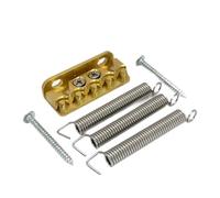 Piastra per Molle Tremolo Durevole | In Ottone, Compatibile, Kit di Montaggio per Tremolo, Liuteria