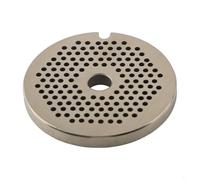 Piastra per orifizio in acciaio inox n. 5 per alimenti, disco perforato da 2 mm, adatta per tritacarne, lavorazione di carne e pesce (2 mm)