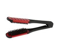 Piastra Per Parrucchiere Con Setole Per Capelli, Pinza Per Pettine A Doppia