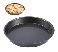 Piastra per Pizza Profonda in Ghisa da 9 Pollici, Teglia Rotonda Antiaderente per Preparare Pizze Spesse e Croccanti in Casa, Distribuzione del Calore Uniforme per Risultati Professionali in Cucina