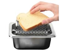 Piastra per spalmare il burro, in acciaio , gadget da cucina, robusto dispositivo primario di servizio alimentare, accessorio per barbecue e picnic, meraviglioso articolo da cucina per uso interno