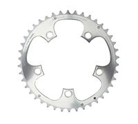 Piastra per strada per esterni t.a. 5bra zephyr 7075 shimano 9-10v. Argenté