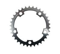 Piastra per strada per interni specialità t.a. 5bra zephyr 7075 shimano 9-10v. Argenté