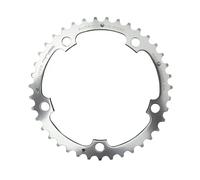 Piastra per strada tripla speciale t.a. 5bra alize 7075 shimano 8-9-10v. Argenté