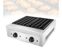 Piastra per Takoyaki Professionale-Mini Pancake Maker Elettrico,Macchina per Poffertjes-Tecnologia Termica Avanzata Corpo Inox per Stand di Ristorazione Rapida all Aperto(56)