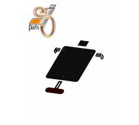 Piastra per Targa Universale V3 Portatarga Alluminio 180x200 Piastra Base