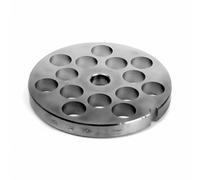 Piastra per tritacarne acciaio inox Tre Spade Raut misura 32 foro 16