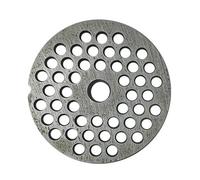 Piastre in Acciaio Inox per Tritacarne Elettrici N° 10 12 Foro 6 mm Reber